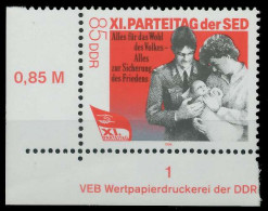 DDR 1986 Nr 3012 Postfrisch ECKE-ULI X0CC606 - Ongebruikt