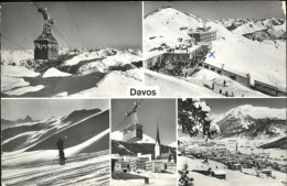 11114148 Davos_GR Seilbahn Ski  - Autres & Non Classés