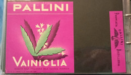 Etichetta Vainiglia - Bevande Analcoliche