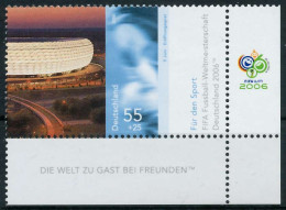 BRD BUND 2006 Nr 2518 Postfrisch ECKE-URE X34A6FA - Unused Stamps
