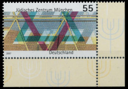 BRD BUND 2007 Nr 2594 Postfrisch ECKE-URE X34ABBE - Unused Stamps
