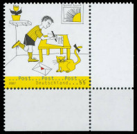 BRD BUND 2007 Nr 2596 Postfrisch ECKE-URE X34AC02 - Unused Stamps