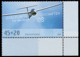 BRD BUND 2008 Nr 2649 Postfrisch ECKE-URE X3605C2 - Unused Stamps
