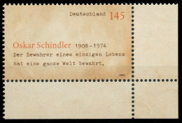 BRD BUND 2008 Nr 2660 Postfrisch ECKE-URE X3605F6 - Unused Stamps