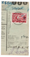 Fragment Bulletin D'expedition, Obliterations Centrale Nettes, RHISNES (ronde) - Used