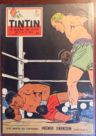 Tintin N° 5-1960 Couv. Graton - Boxe Ingemar Johansson - Fausto Coppi - Tintin