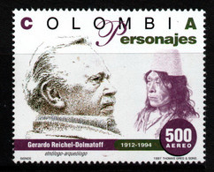 13I- KOLUMBIEN - 1997 - MI#:2064 - MNH- “GERARDO REICHEL-DOLMATOFF, ETHNOLOGIST AND ARCHAEOLOGIST” - FAMOUS COLOMBIAN PE - Kolumbien