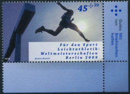BRD BUND 2009 Nr 2727 Postfrisch ECKE-URE X360B1E - Unused Stamps