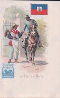 La Poste à Haïti, Facteur, Timbre Et Armoirie, Litho (929) - Post & Briefboten