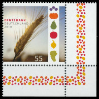 BRD BUND 2010 Nr 2826 Postfrisch ECKE-URE X36B6BA - Unused Stamps