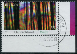 BRD BUND 2011 Nr 2864 Zentrisch Gestempelt ECKE-URE X36B902 - Used Stamps