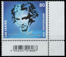 BRD BUND 2020 Nr 3513 Postfrisch ECKE-URE SEB79F6 - Unused Stamps