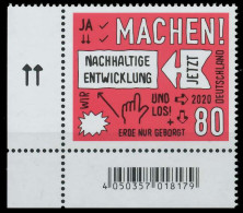 BRD BUND 2020 Nr 3525 Postfrisch ECKE-ULI SED2F8A - Unused Stamps