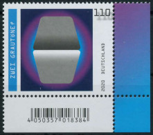 BRD BUND 2020 Nr 3536 Postfrisch ECKE-URE SED3472 - Unused Stamps