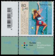 BRD BUND 2020 Nr 3542 Postfrisch ECKE-ULI SED34CE - Unused Stamps