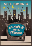 Carte Postale - Laughter On The 23rd Floor By Neil Simon (poste Radio Vintage) Walnut Street Theatre - Pubblicitari