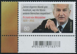 BRD BUND 2020 Nr 3539 Postfrisch ECKE-ULI SED3576 - Unused Stamps
