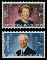 LIECHTENSTEIN 2002 Nr 1292-1293 Postfrisch SEE195E - Unused Stamps
