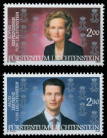 LIECHTENSTEIN 2002 Nr 1299-1300 Postfrisch SEE1952 - Unused Stamps