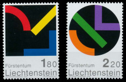 LIECHTENSTEIN 2001 Nr 1281-1282 Postfrisch SEE1976 - Unused Stamps