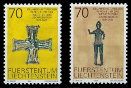 LIECHTENSTEIN 2001 Nr 1266-1267 Postfrisch SEE1992 - Unused Stamps