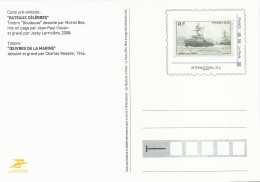 PAP Carte Postale Avec IDTimbre International 20g Timbre Œuvres De La Marine - Prêts-à-poster:  Autres (1995-...)