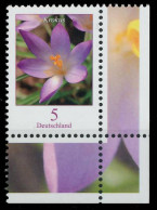 BRD BUND DS BLUMEN Nr 2480A Postfrisch ECKE-URE X393C02 - Unused Stamps