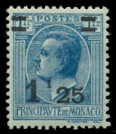MONACO 1926 Nr 107 Ungebraucht X3AD6CE - Other & Unclassified