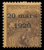 MONACO 1920 Nr 41 Ungebraucht X3AD75A - Other & Unclassified
