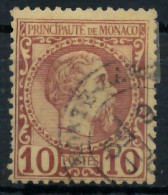 MONACO 1885 Nr 4 Gestempelt X3AD7BA - Autres & Non Classés