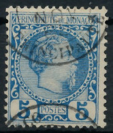 MONACO 1885 Nr 3 Gestempelt X3AD7B6 - Oblitérés