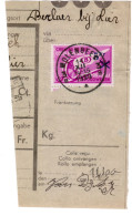 Fragment Bulletin D'expedition, Obliterations Centrale Nettes, MOLENBEEK - Used