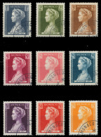 MONACO 1957 Nr 569-577 Gestempelt X3B347E - Used Stamps