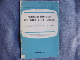 Vocabulaire élémentaire Des Ensembles Et De L'algèbre - Sciences