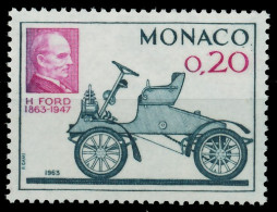 MONACO 1963 Nr 735 Postfrisch SF0C55A - Unused Stamps
