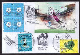 Argentina - 2022 - Soccer - Football - Modern Stamps - Diverse Stamps - Cartas & Documentos