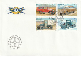 Iceland Islande 1992 -  Envelope Premier Jour - FDC