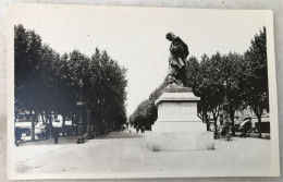 CPSM BEZIERS 34 Statue Paul Riquet Et Les Allées - Beziers