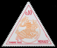 MONACO PORTOMARKEN Nr 68 Postfrisch X3BA50E - Impuesto