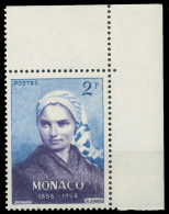 MONACO 1958 Nr 591 Postfrisch ECKE-ORE X3BA6EA - Ongebruikt