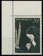 MONACO 1958 Nr 597 Postfrisch ECKE-OLI X3BA70A - Neufs