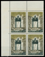 MONACO 1958 Nr 598 Postfrisch VIERERBLOCK ECKE-OLI X3BA742 - Neufs