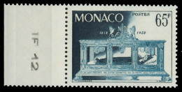 MONACO 1958 Nr 600 Postfrisch SRA X3BA77E - Ongebruikt