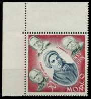 MONACO 1958 Nr 599 Postfrisch ECKE-OLI X3BA7BA - Unused Stamps