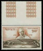 MONACO 1958 Nr 602Lfo Postfrisch SENKR PAAR X3BA7DA - Unused Stamps