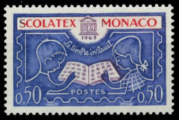 MONACO 1963 Nr 741 Postfrisch SF53A76 - Neufs