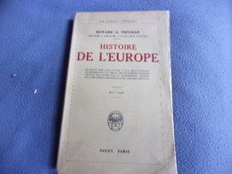 Histoire De L'Europe - Geschichte