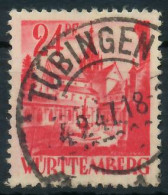 FZ WÜRTTEMBERG 1. AUSGABE SPEZIALISIERT Nr 8vv X40481A - Württemberg