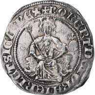 Royaume De Naples, Robert D'Anjou, Carlin, 1309-1343, Naples, Argent - Napoli & Sicilia