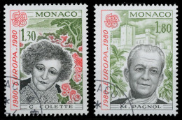 MONACO 1980 Nr 1421-1422 Gestempelt X59A1BE - Used Stamps